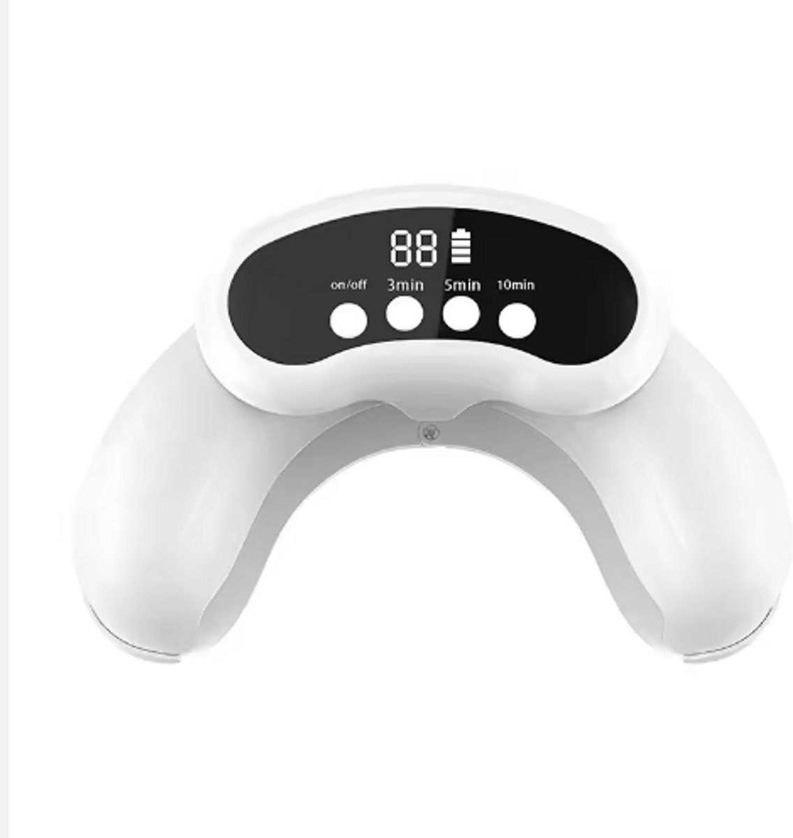 Dual-Wavelength Nagelherstelsysteem – UV-nagellamp – Gel-nagelset – Nagelbenodigdheden – Nagellamp – Oplaadbaar LED-apparaat met 18 blauwe en 4 rode lampjes, slimme sensor en instelbare timer