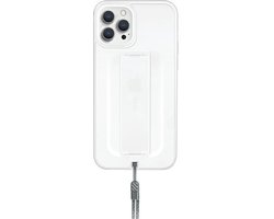 UNIQ Heldro - iPhone 12 Pro Max Hoesje - Antimicrobieel - Bianco/Natural Frost