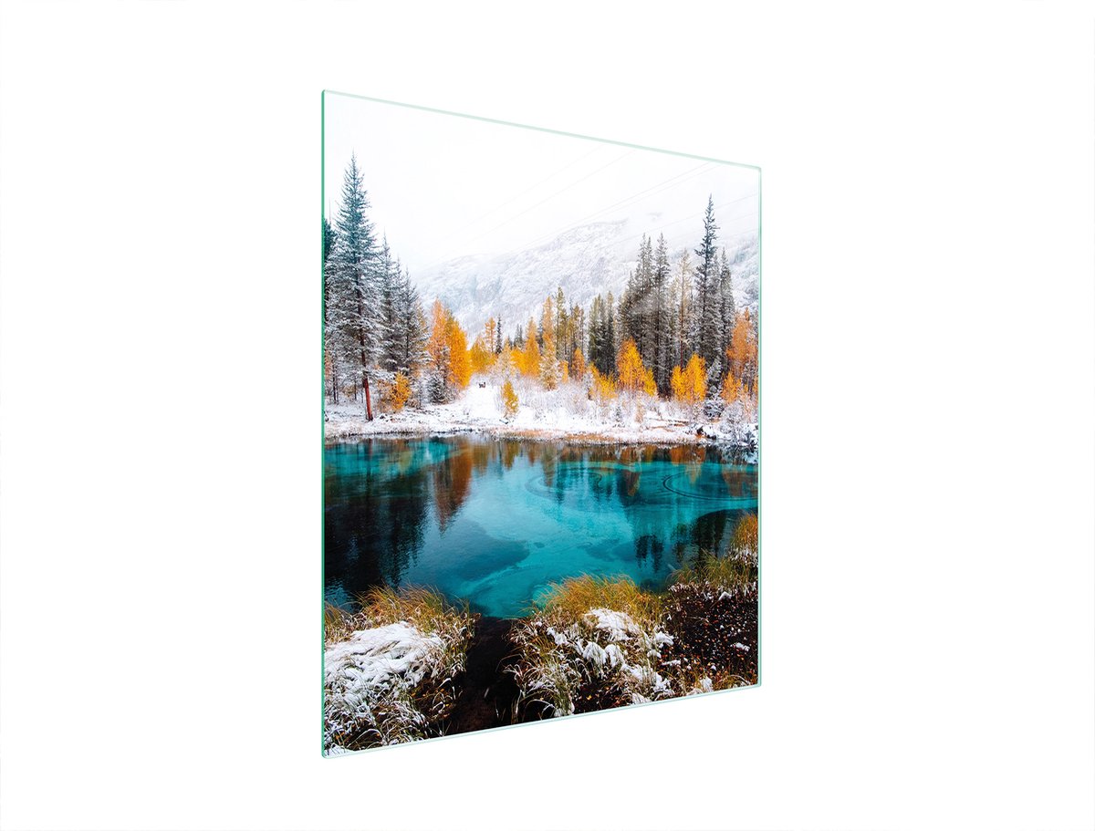 TMK ArtDeko - Glas Snijplank - 45x52 cm - Beschermplaat - Moderne Keuken