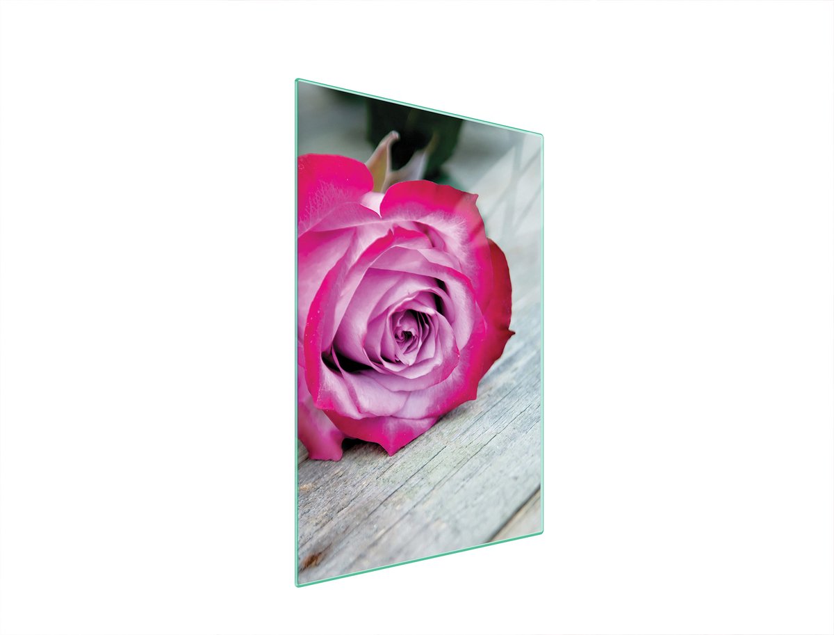 TMK ArtDeko - Snijplank - 35x52 cm - Róża - Glas - Beschermplaat