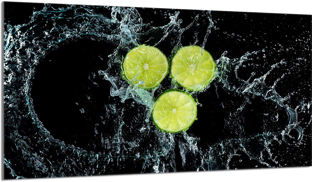 TMK ArtDeko - Glasbeschermer voor Kookplaat - 90x52 cm - Cytrusprint