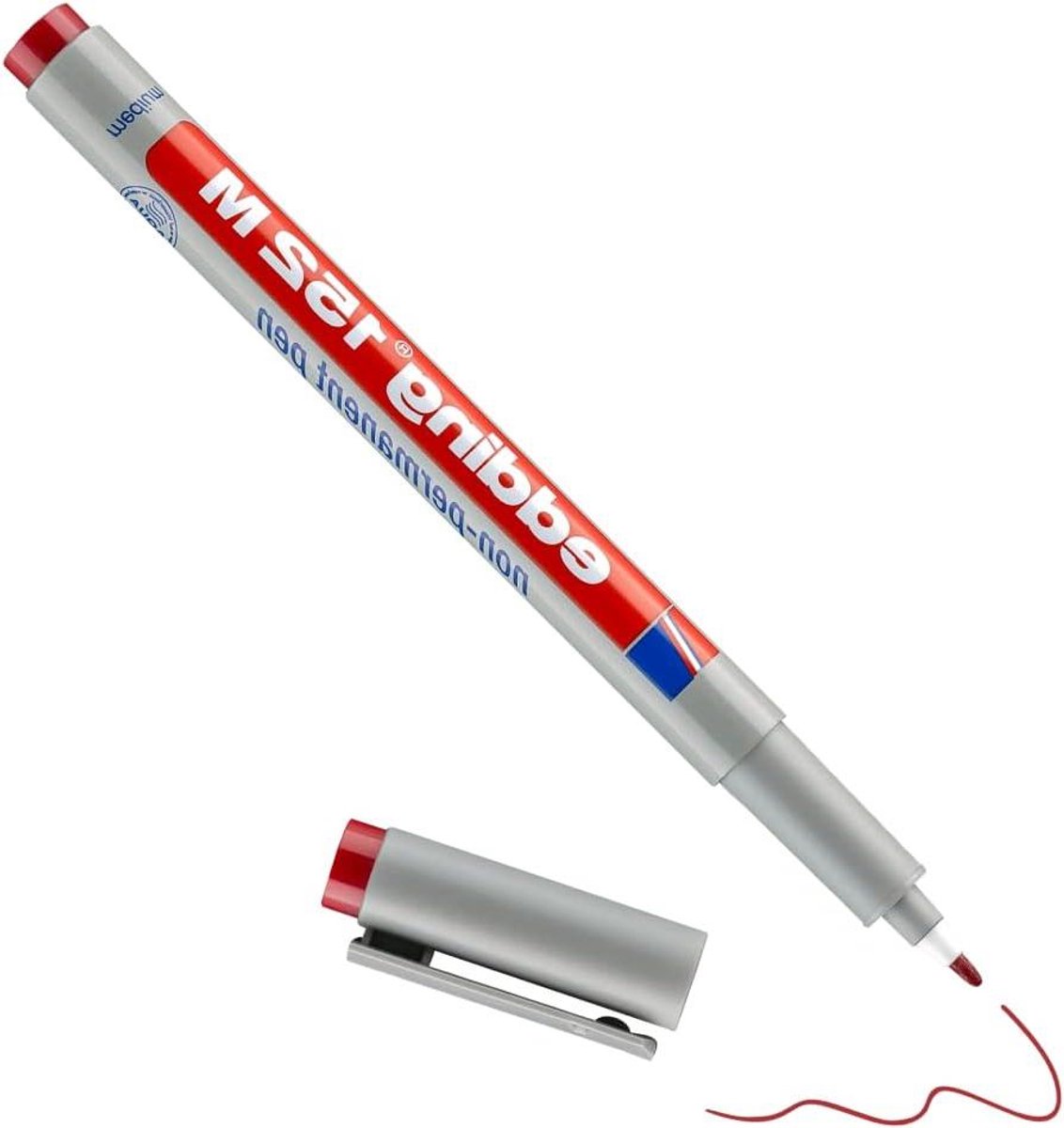 Edding Non-permanente pen edding 152 M, 1 mm, rood