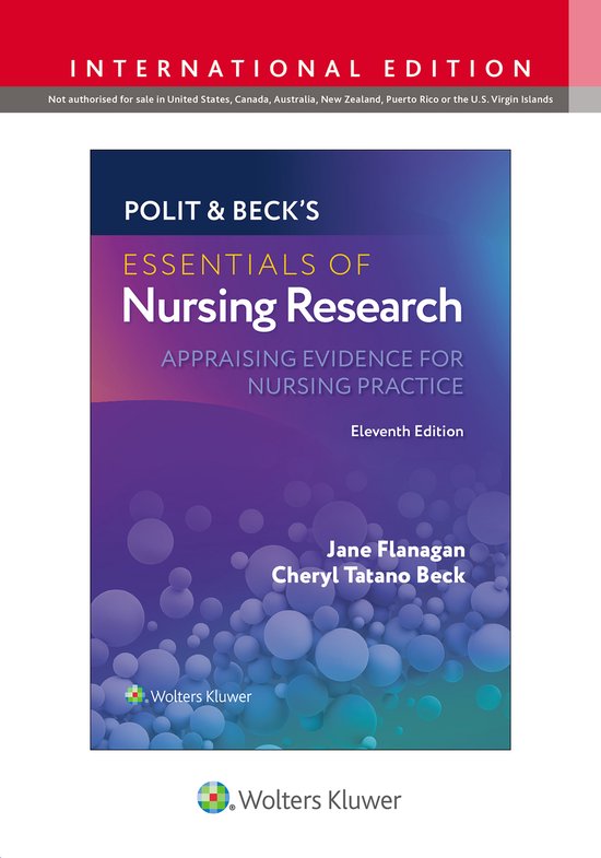 Polit & Beck's Essentials of Nursing Research - cover