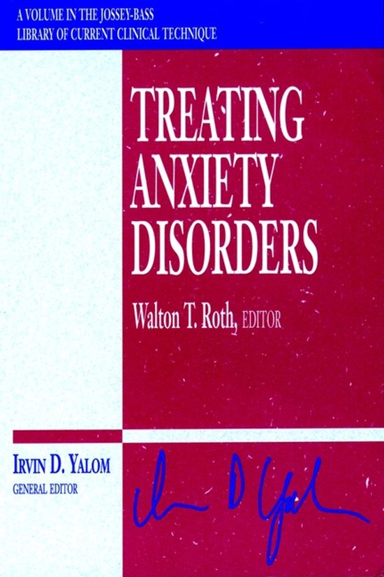 Treating Anxiety Disorders - cover
