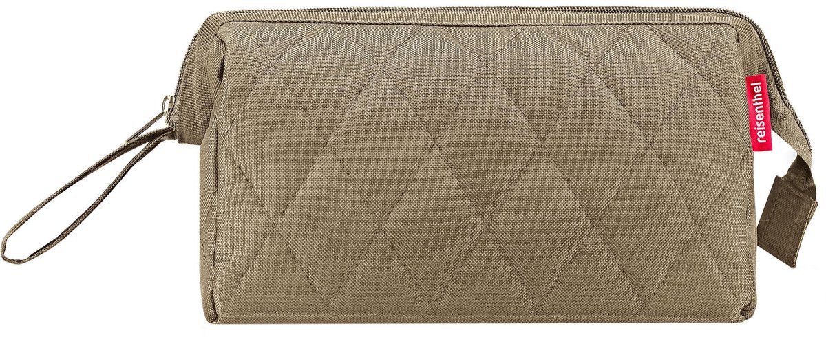 Reisenthel Travelcosmetic Toilettas - 4L - Rhombus Olive Groen