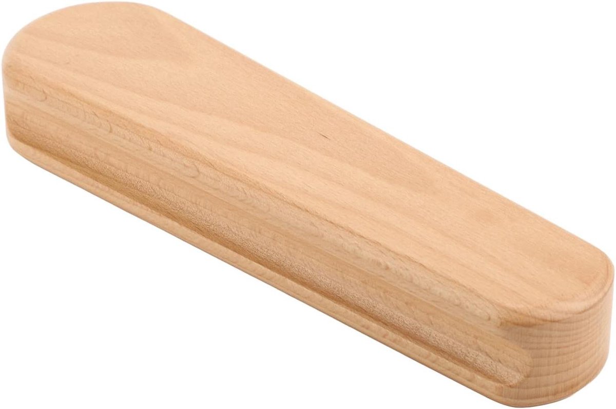 Kleermakers Klepel - Strijkplank Naaien - Naden Strijken - Afgerond Beukenhout - 4 x 24 x 6 cm - Niet gespecificeerd