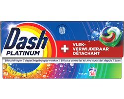 Dash Wasmiddelcapsules 4in1 Pods +Extra Vlekverwijdering Color 26 stuks