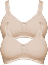 2-pack ontlastings-BH zonder beugel Basics