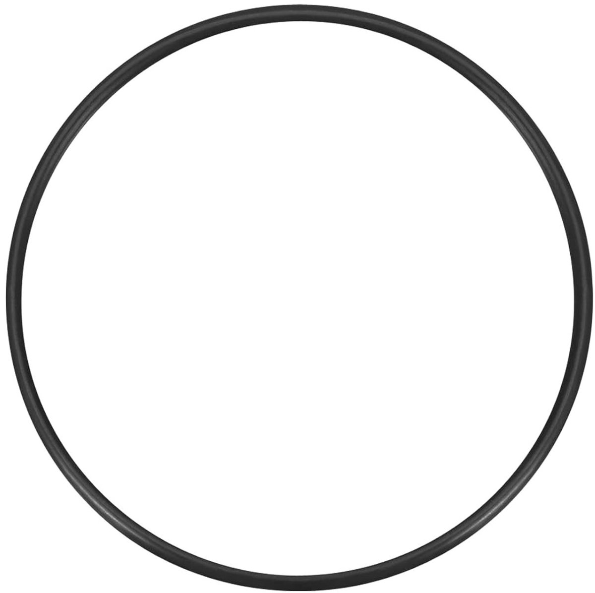 Ronde nitrilrubber afdichtingen 180mm x 173mm x 3.5mm voor kranen, loodgieterswerk en reparaties, zwart