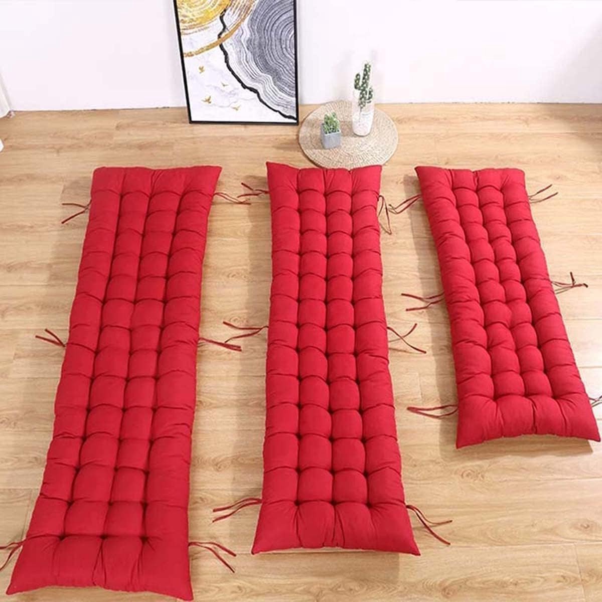 Zachte Tuinbank Kussen voor 2-3 Zitters, Ideaal voor Buiten en Binnen, Rectangular Zitting