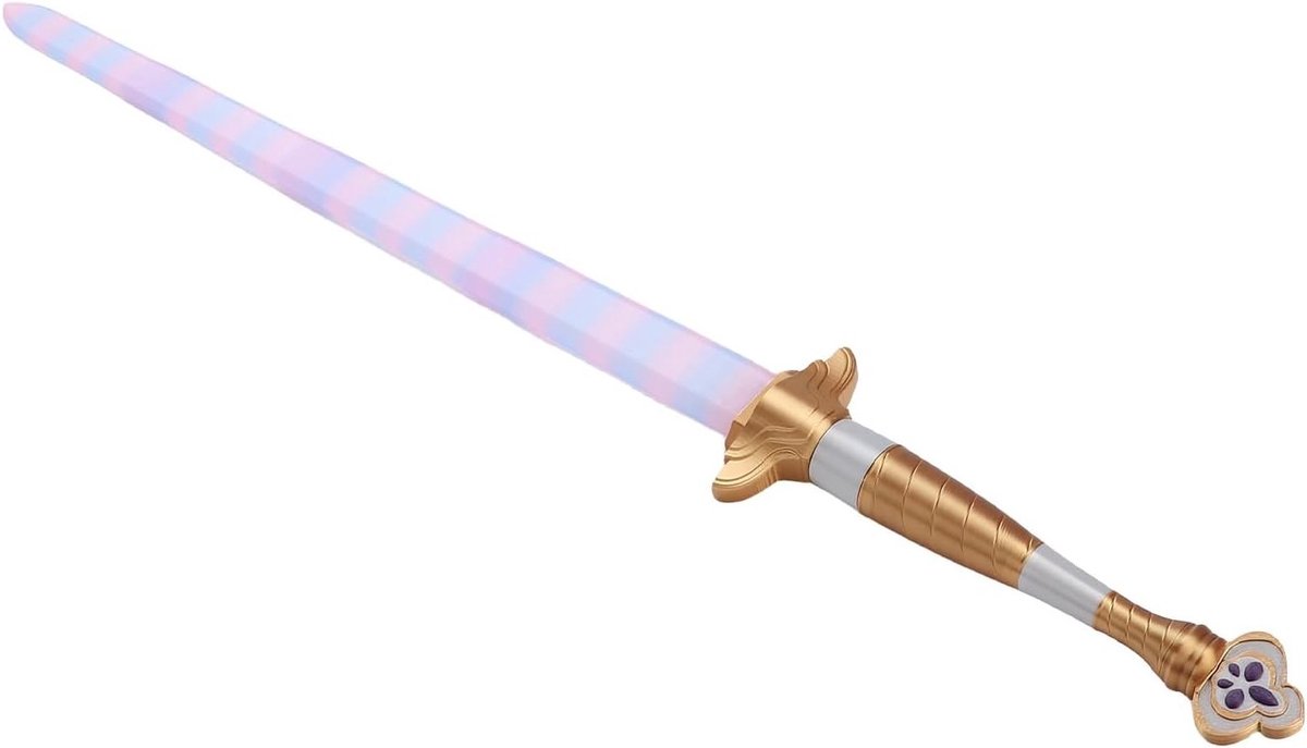 Kleurrijk 3D Geprint Zwaard, Uittrekbaar Cosplay Zwaard van Lichtgewicht PLA voor Rolspel en Kostuumaccessoire
