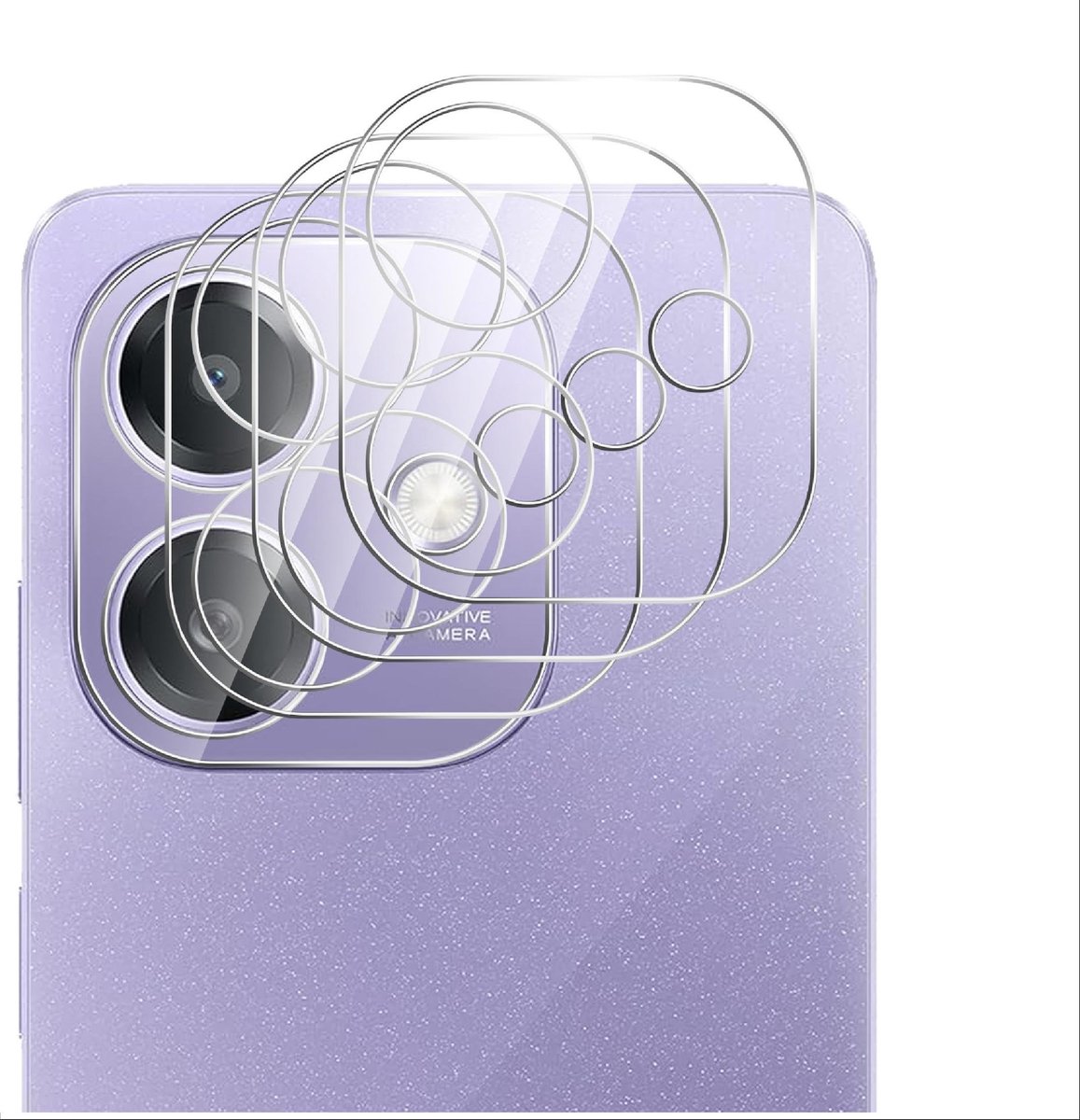 Dailygoody - Cameralensbeschermer - Gehard glas - Volledige bescherming - Transparant - Compatibel met A40 / A40M - 3 stuks