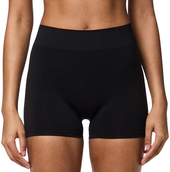 Pieces short femme sans couture - London - Pantalon sous robe - L - Zwart