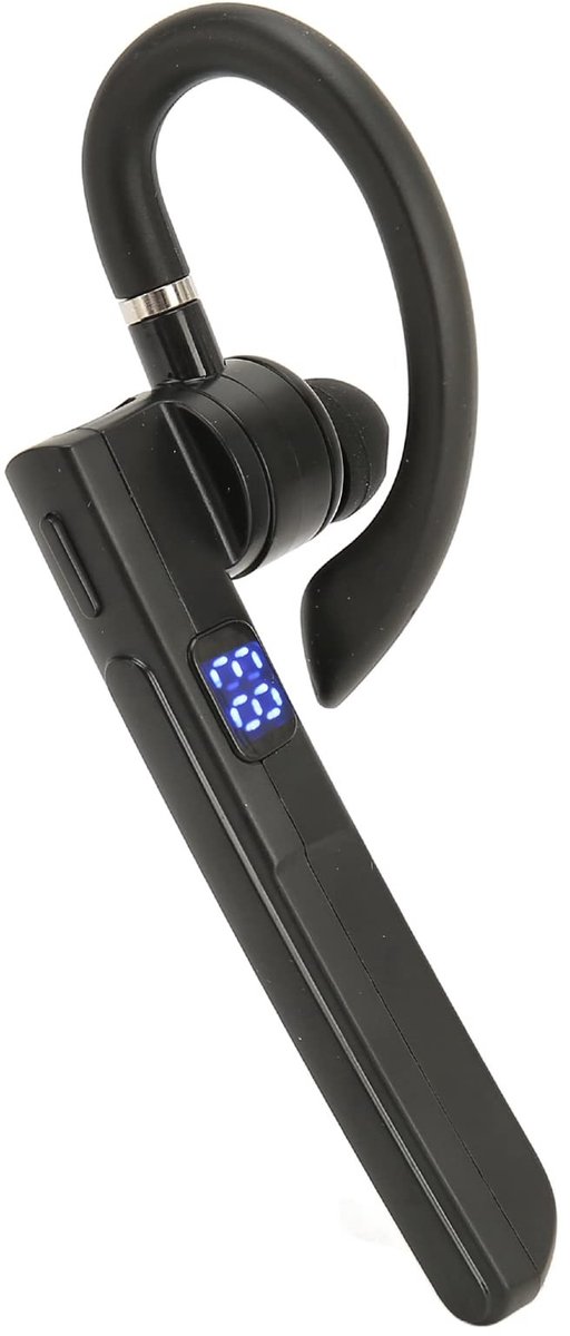 Dailygoody - Bluetooth-headset - Draadloos Oortje - IPX7 Waterdicht - Handsfree Voor Autorijden - Spraakbesturing - Voor Kantoor en Zakelijk Gebr