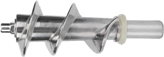 Vleesmolenhulpstuk - Gehaktmolenonderdelen - Keukenwerk - Roestvrij staal - 12 cm - Zilver van Merkloos — afbeelding 5