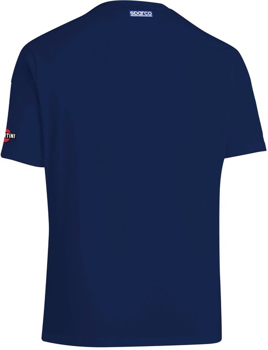 Sparco Martini Racing Lancia S4 T-shirt - Marineblauw - Maat XL van Sparco — afbeelding 2