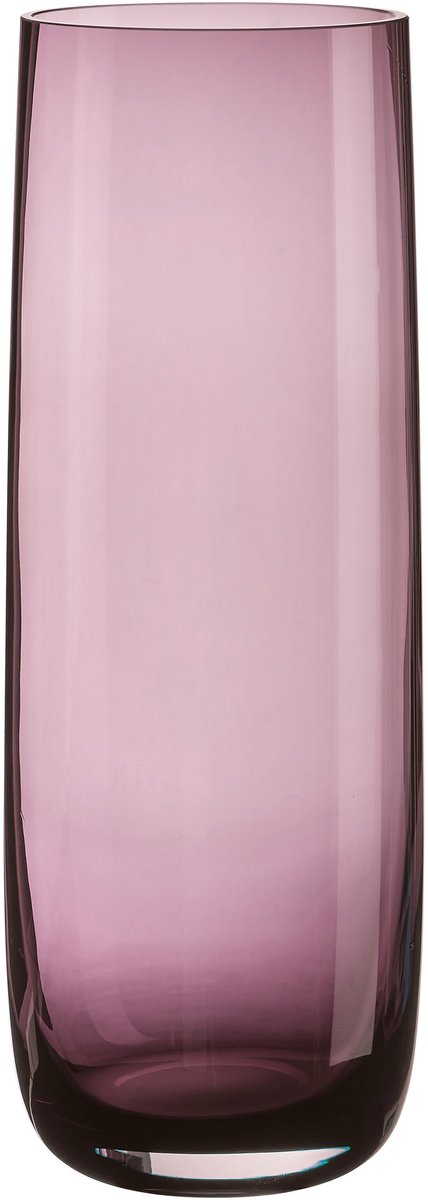 ASA Selection Ajana vaas, tafelvaas, decoratieve vaas, bloemenvaas, glas, Berry, H 29 cm, 88034009 roze
