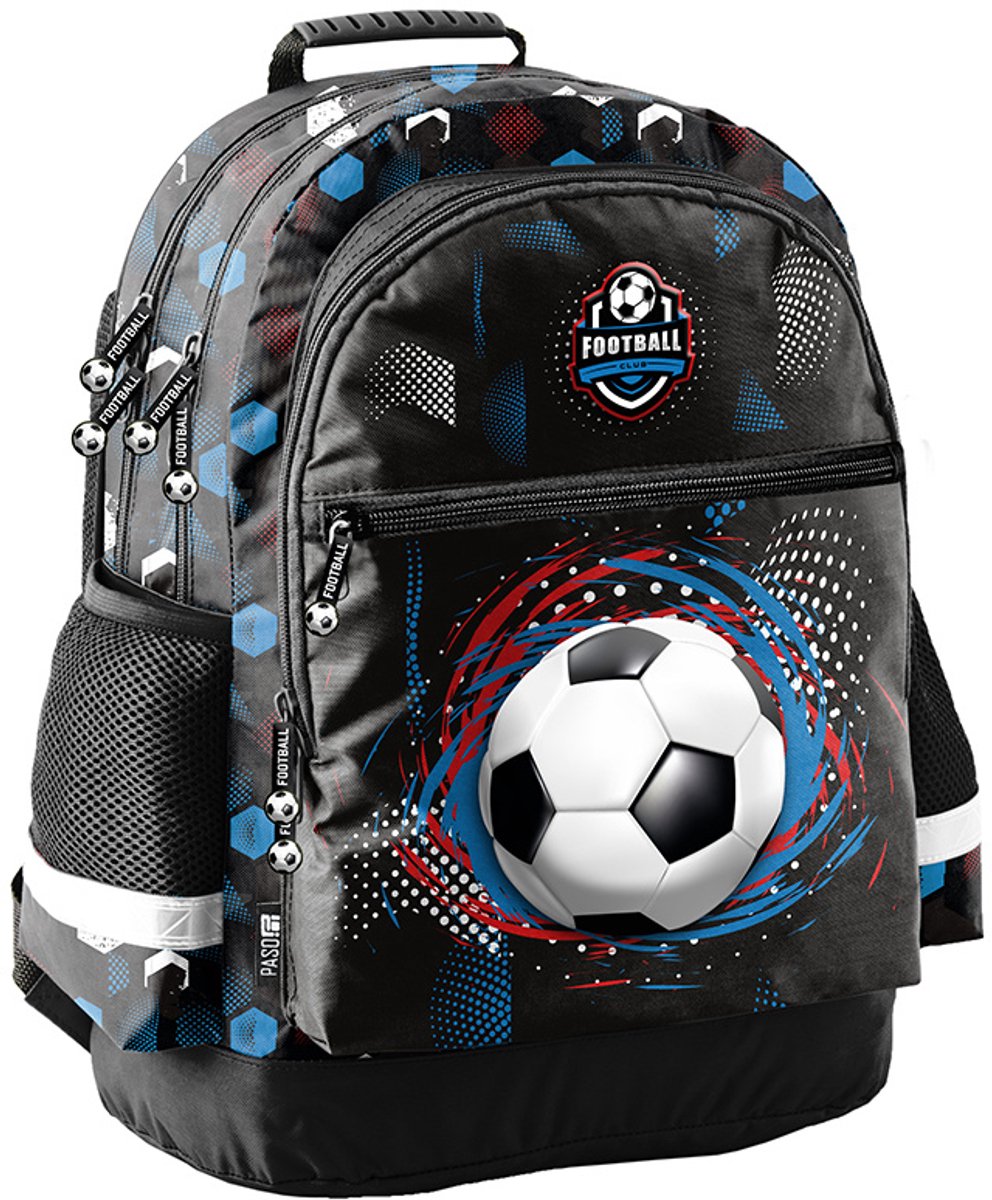PASO Rugzak Voetbal - 41 x 28 x 18 cm - Polyester