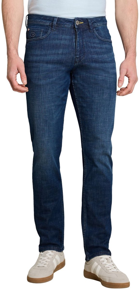 Tom Tailor Heren Jeans Broeken regular/straight Fit Blauw 40W / 34L Volwassenen