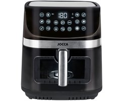 JOCCA 2352 friteuse Dubbel 9 l Vrijstaand 2200 W Heteluchtfriteuse Zwart