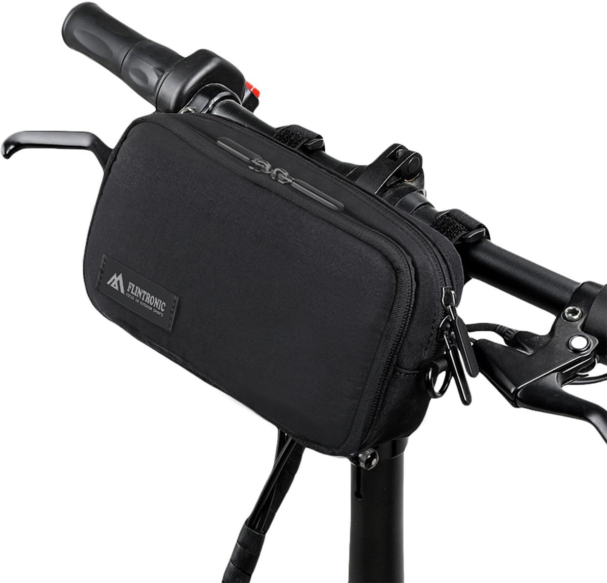 Dailygoody - Fietstas - Waterdichte fietstas - 8L capaciteit - Uniseks - Stoere bagagedrager tas - Geschikt voor dagelijks gebruik - Zwart