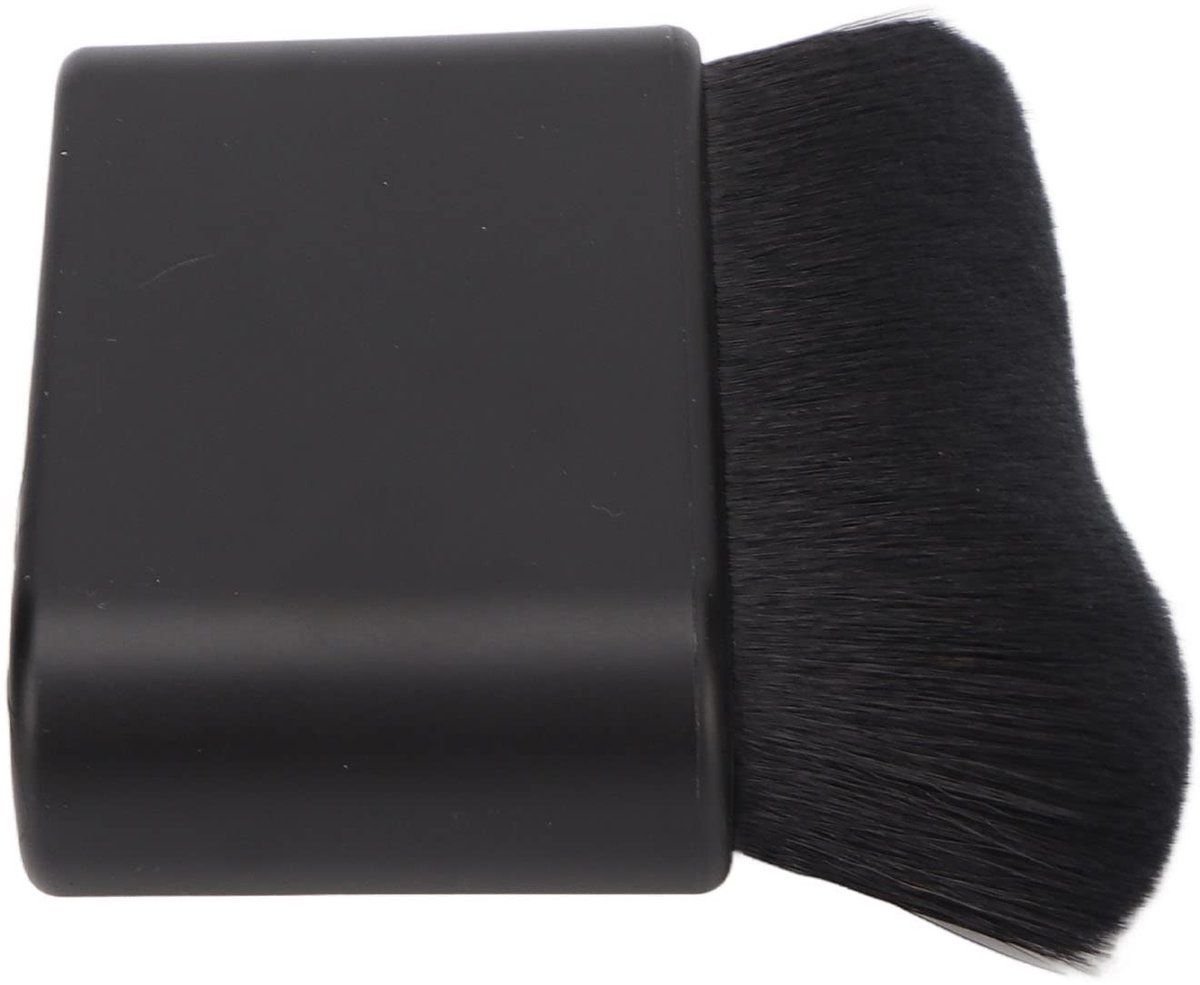 Dailygoody - Grote Platte Bronzer Kwast - Zelfbruiner - Multifunctionele Make-up Kwast - Zwart - Mengpoeder voor Lichaamsmake-up - Geschikt voor Alle ...
