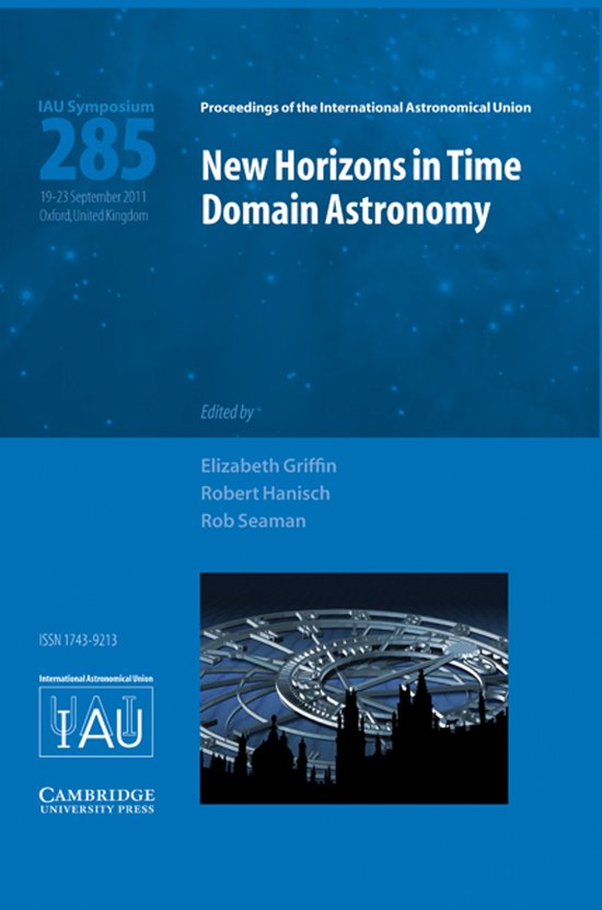 New Horizons In Time Domain Astronomy (Iau S285) - cover