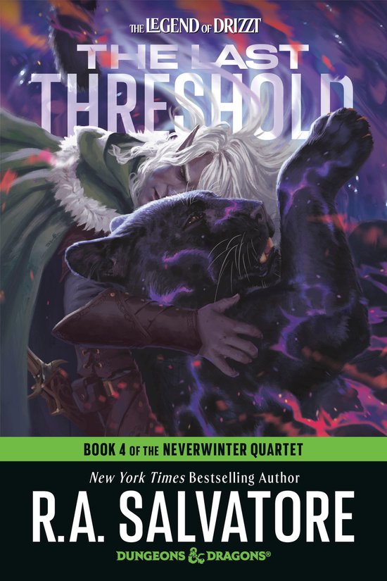 The Legend of Drizzt-The Last Threshold: Dungeons & Dragons - cover