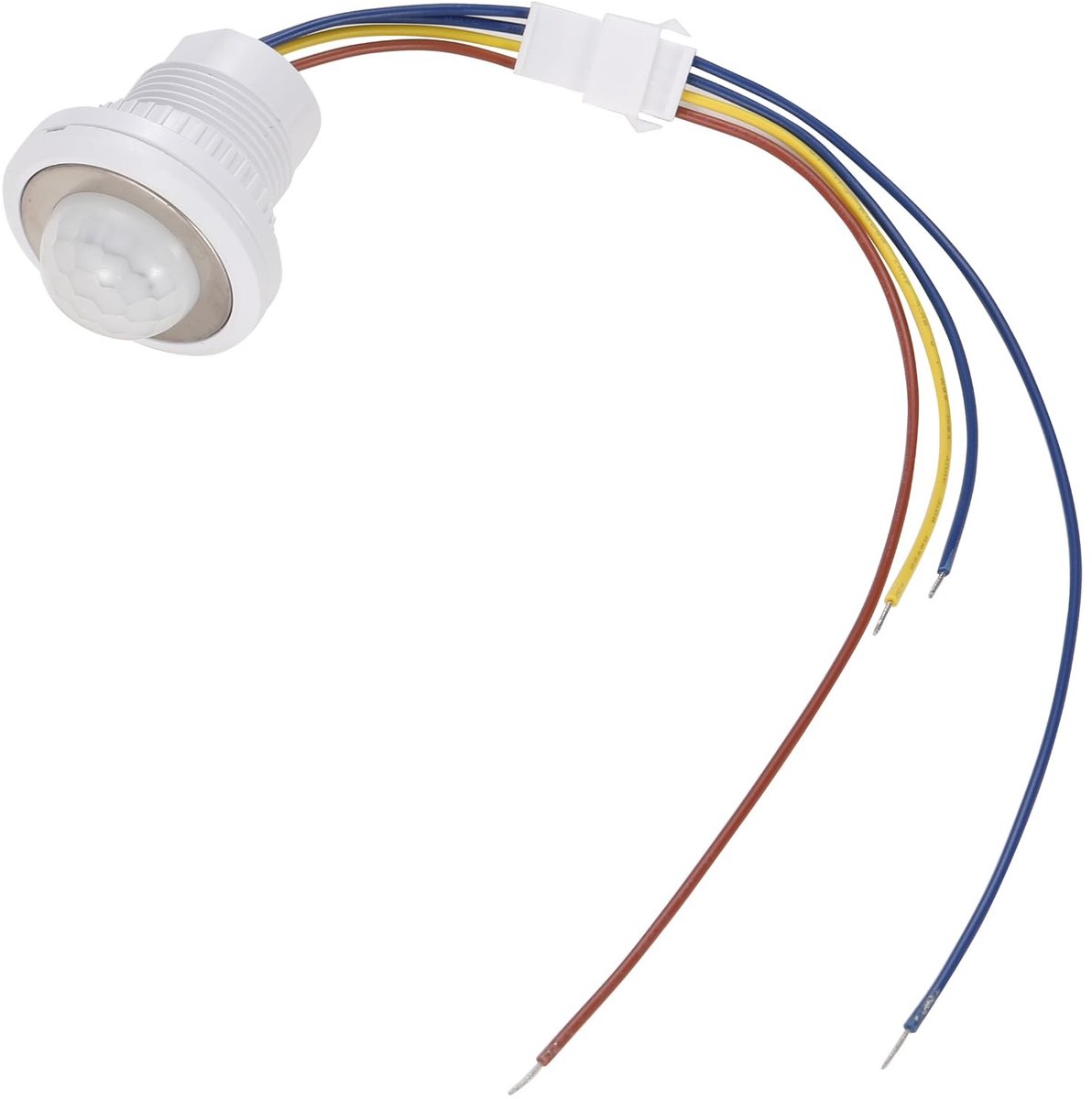 Dailygoody - Mini Bewegingssensor Lichtschakelaar - Instelbare tijdvertraging - PIR Infrarood Sensor - Compact ontwerp - Geschikt voor 220V - Gebruiks.