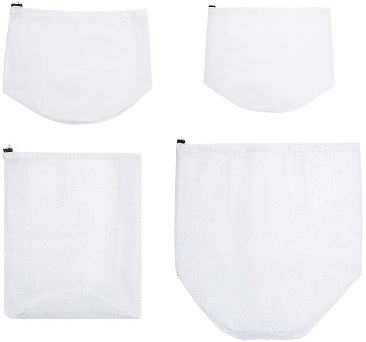 Dailygoody - Waszakken voor de Wasmachine - Herbruikbare en Duurzame Waszakken - 4 Formaten - Mesh Materiaal - Perfect voor Delicate Kleding - Bescher...