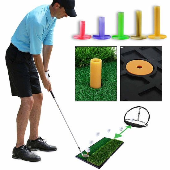 Store_9 - Golf Tees - Golfballen Houder - Rubber - Multicolor - Driving Range - Praktisch voor Thuis en Tuin van Store 9 — afbeelding 5