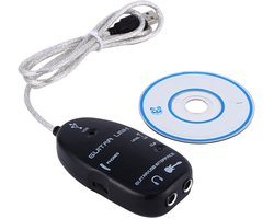 Dailygoody - Rocksmith-kabel - Professionele USB-gitaarlinkkabel - Eenvoudige Plug-and-play-installatie - Gitaarinterface voor PC - Perfect voor opnam