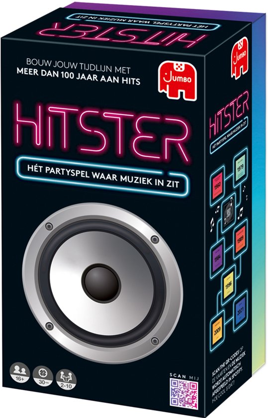 Jumbo - Hitster Original - Nederlandstalig Partyspel - Actiespel