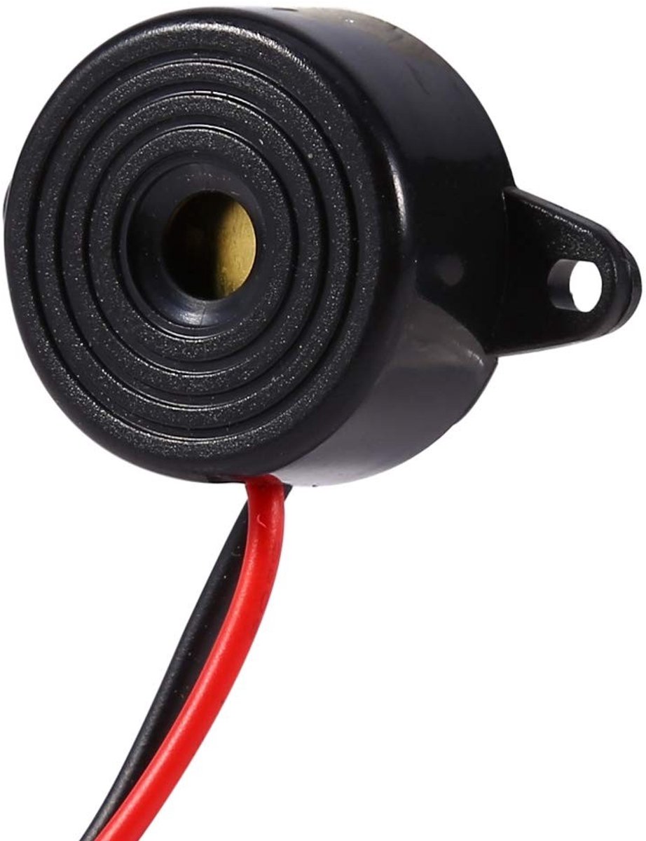 Dailygoody - Buzzer Sound - Piezo Elektronisch Alarm - 95 Decibel Geluidsniveau - Zwart - Alarm Beep - Geschikt voor Elektronische Apparaten - 3-24V