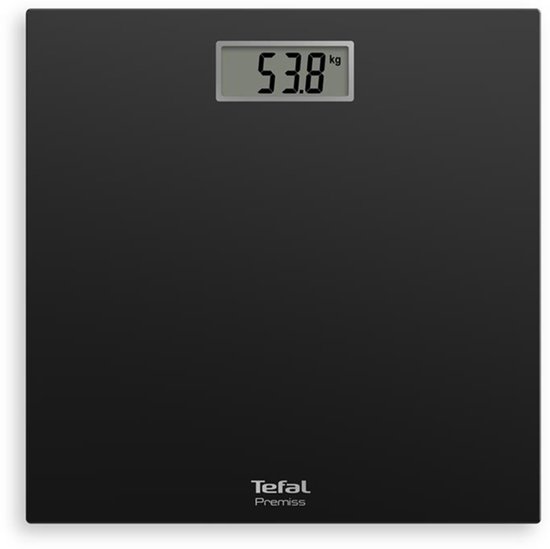 Tefal Premiss PP1400 - Personenweegschaal - Zwart - Max. 150 kg - Compact - Digitaal