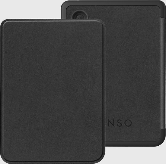 Lunso Geschikt voor Kobo Clara BW / Clara Colour hoes (6 inch) - sleepcover - Zwart van Merkloos — afbeelding 3