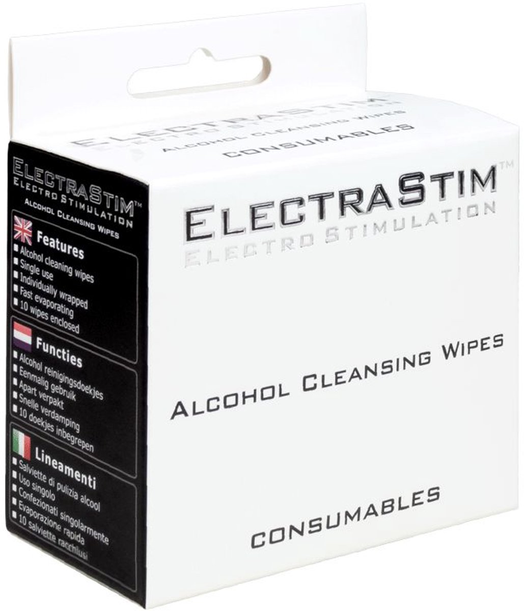 Electrastim - Steriele Alcohol Schoonmaak Doekjes - 10 stuks