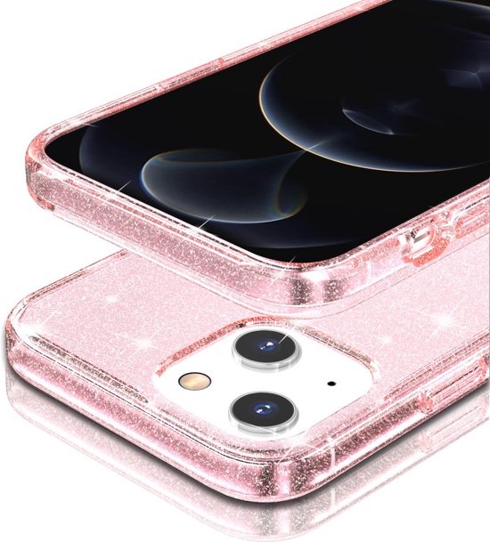 Coque iPhone 15 - Coverup Glitter TPU Back Cover - Or Gold