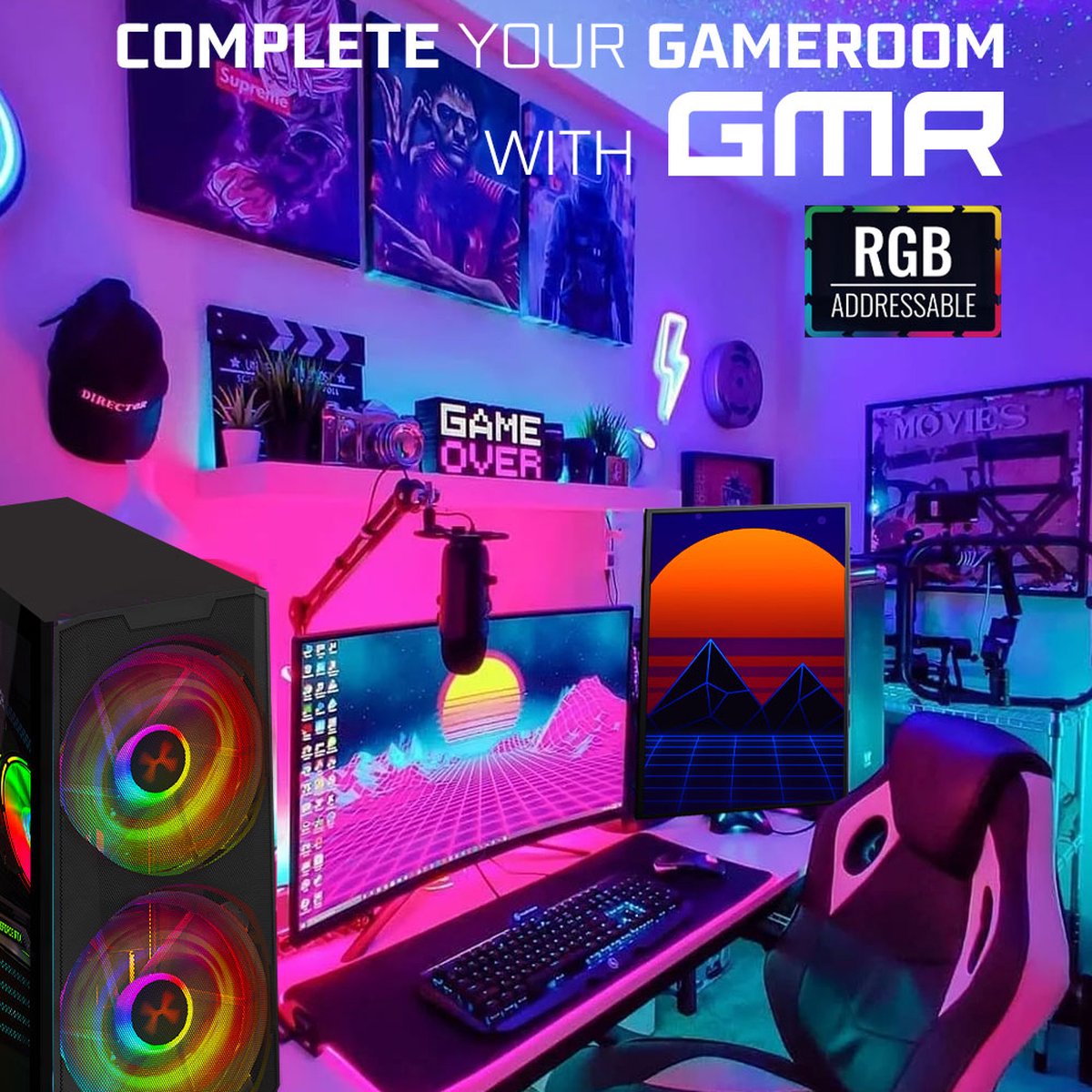 Game Computer SET geschikt voor Minecraft / Ryzen 7 - RTX - afbeelding 3