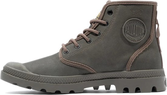 PALLADIUM Bottines unisexes Pampa Hi Coated Boots Bottes femmes 74375 marron