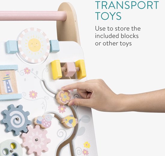 Loopwagen / duwwagen konijn - Ukkie Shop Home, Gift & Kids