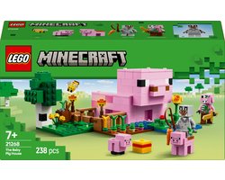 foto van LEGO Minecraft Het huis van het biggetje - 21268