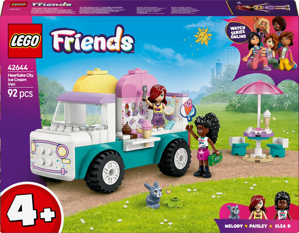 LEGO Friends Heartlake City ijscotruck Creatief Speelgoed  42644