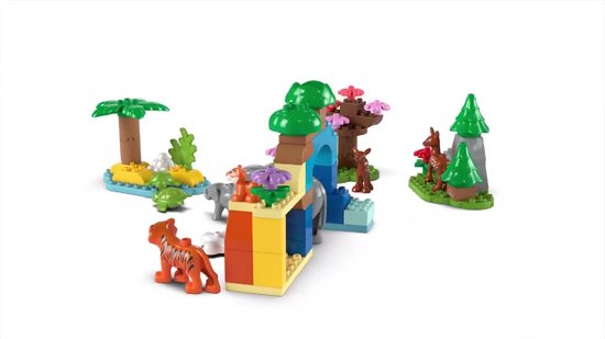LEGO DUPLO Stad 3-in-1 families van wilde dieren - 10446