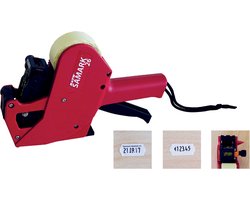 Etiketteertang Sato Samark 26 L6 1 regel 12x26mm