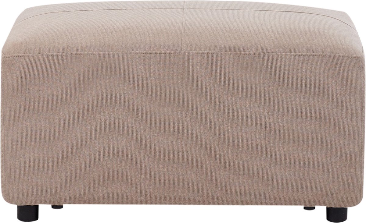 KOHLO - Ottomaan - Taupe - Polyester