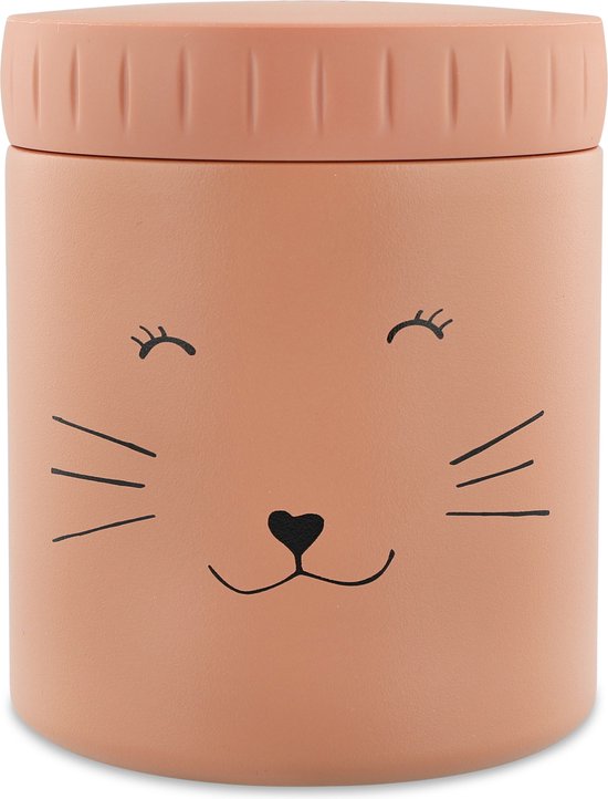 Trixie rvs thermosfles mrs. cat - 350 ml