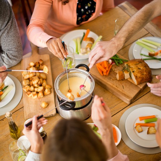 Russell Hobbs Fiesta Fondue Maker - Elektrische Fonduepan - 6 Fonduevorkjes — afbeelding 5