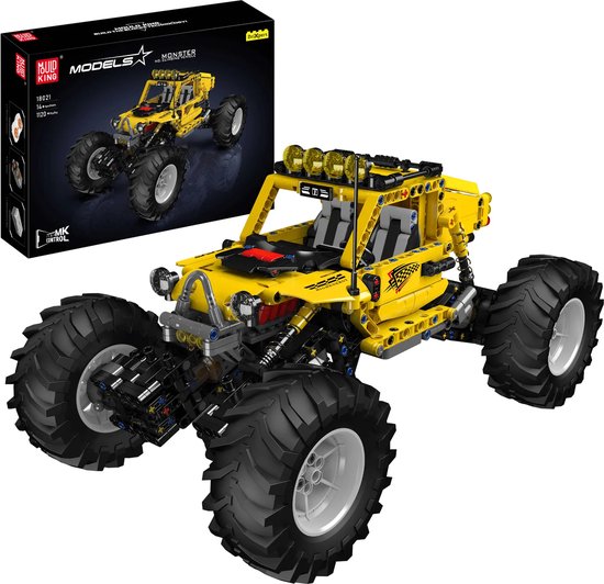 Mould King 18021 Véhicule d'escalade tout-terrain Construction de ATV- Monster - Jouets - Modèle - 1120 pcs