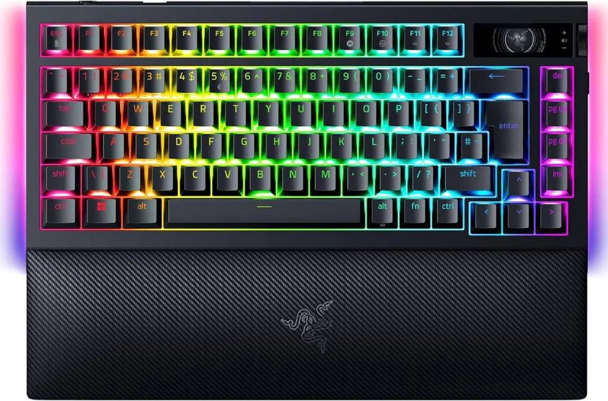 Razer BlackWidow V4 Pro 75% Draadloos Zwart - Razer Orange